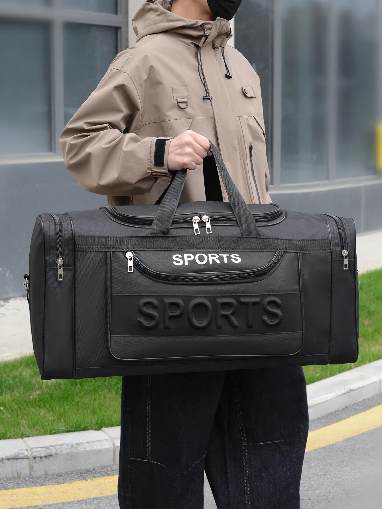 Spacious Sports & Travel Duffel — detail 2