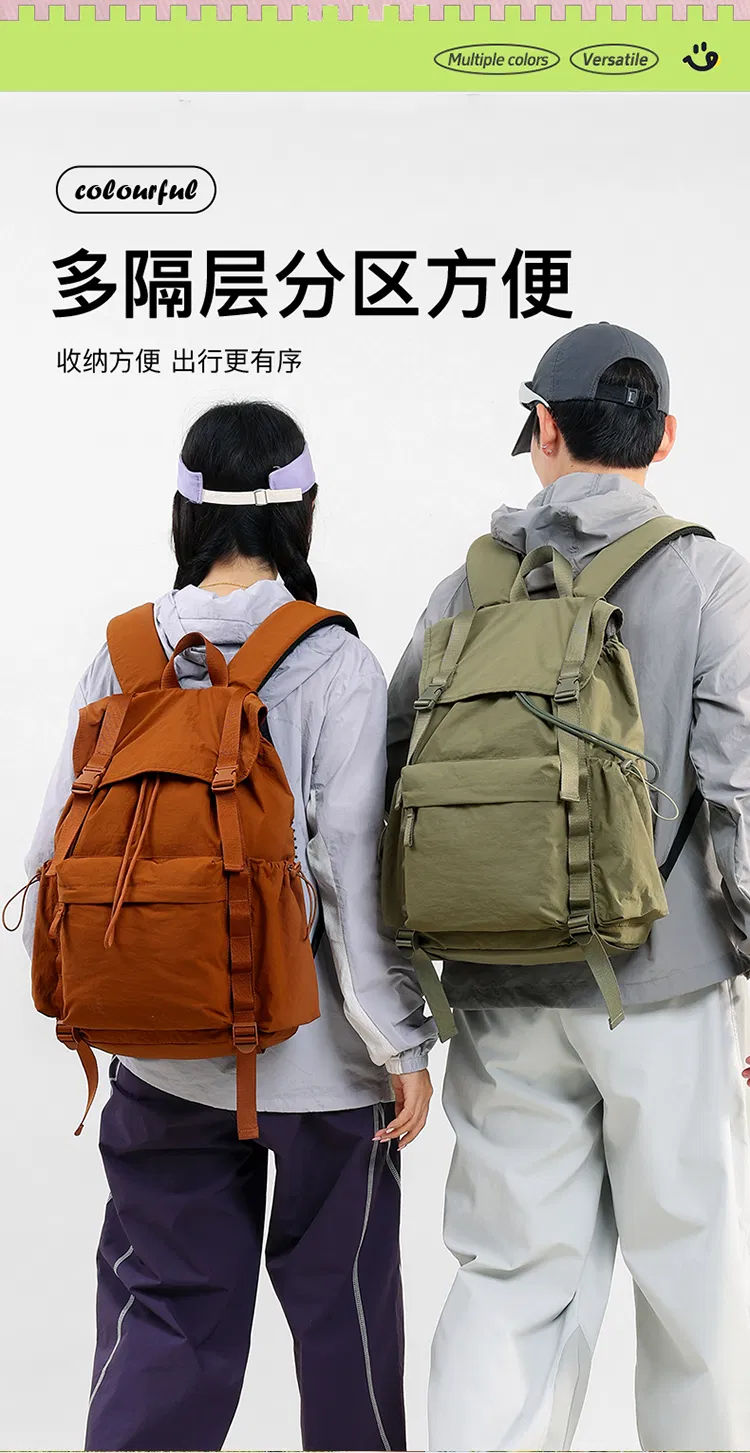 Multi-Pocket Flap-Top Outdoor Backpack — detail 8