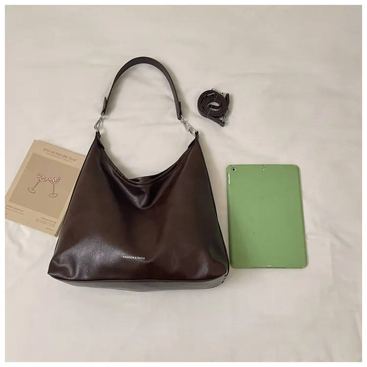 Soft Slouch Shoulder Tote — detail 10