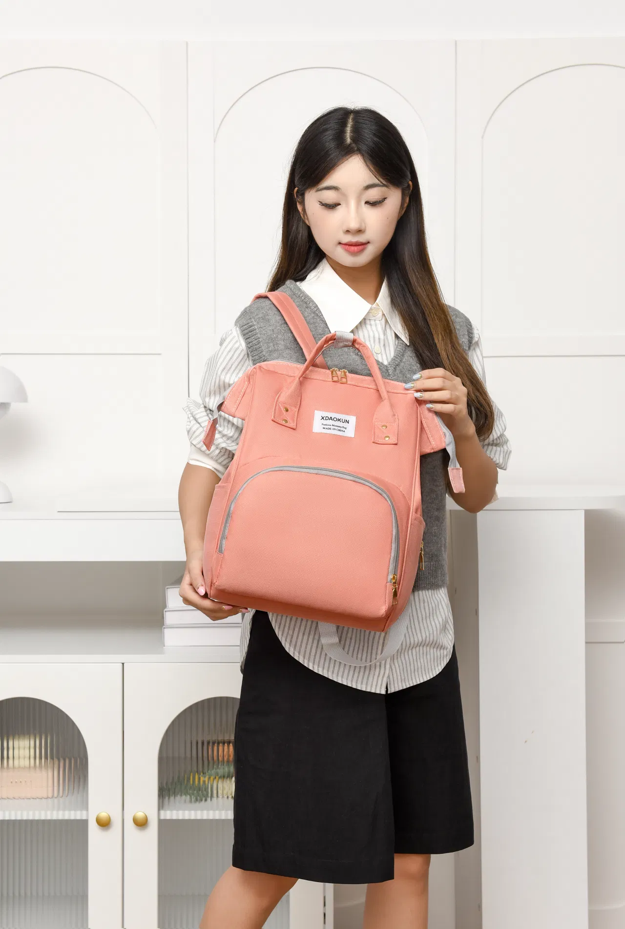 Multi-Compartment Diaper Backpack — detail 2