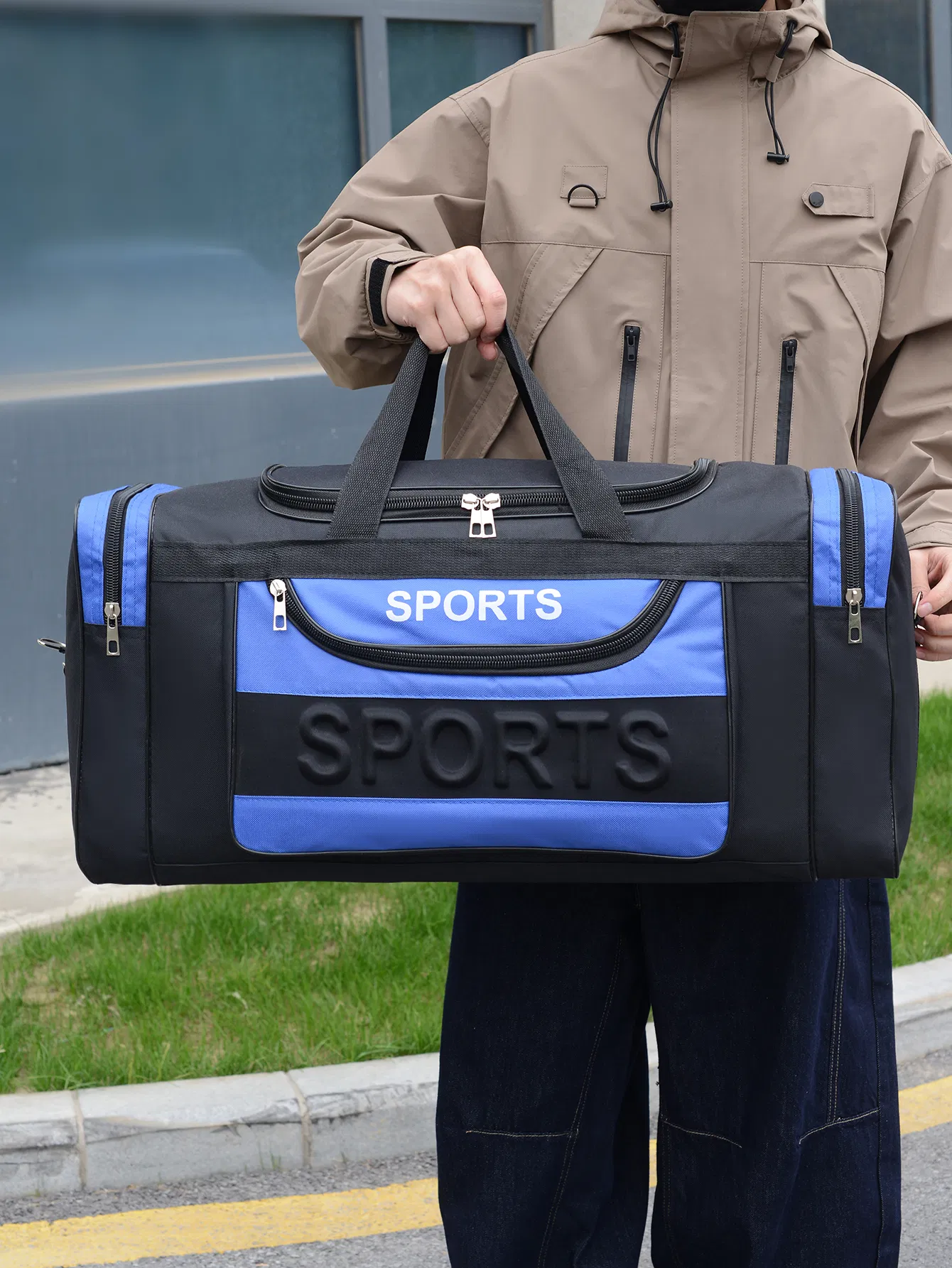Spacious Sports & Travel Duffel — detail 8