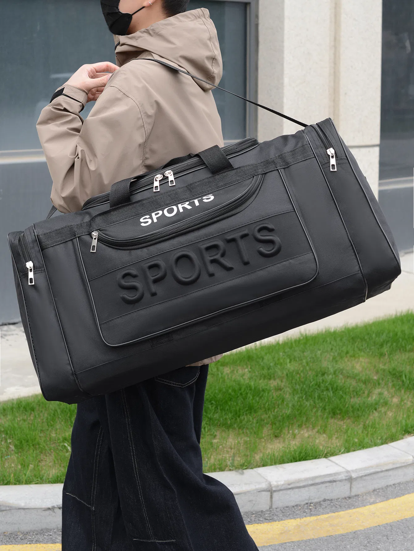 Spacious Sports & Travel Duffel — detail 3