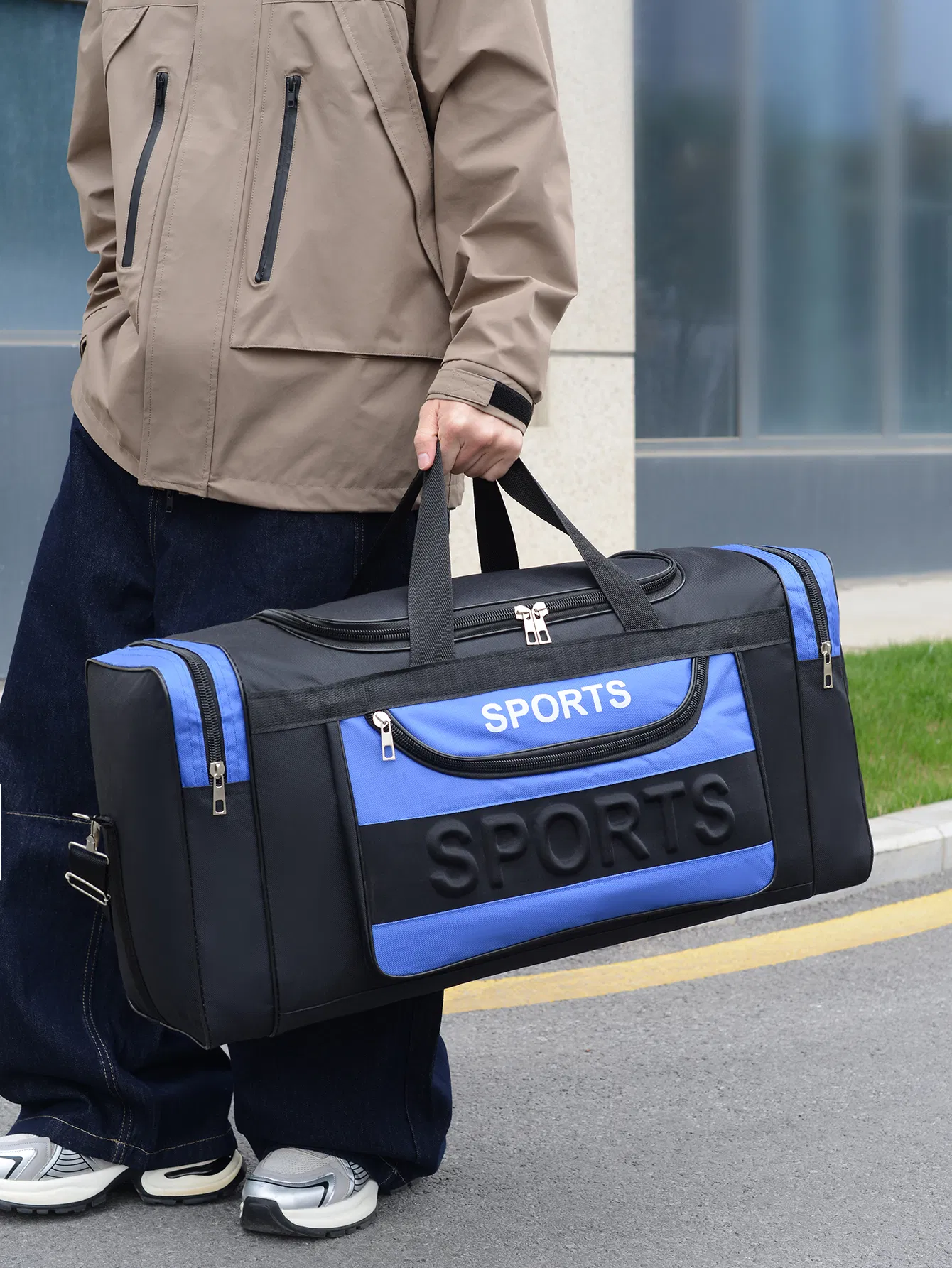 Spacious Sports & Travel Duffel — detail 7