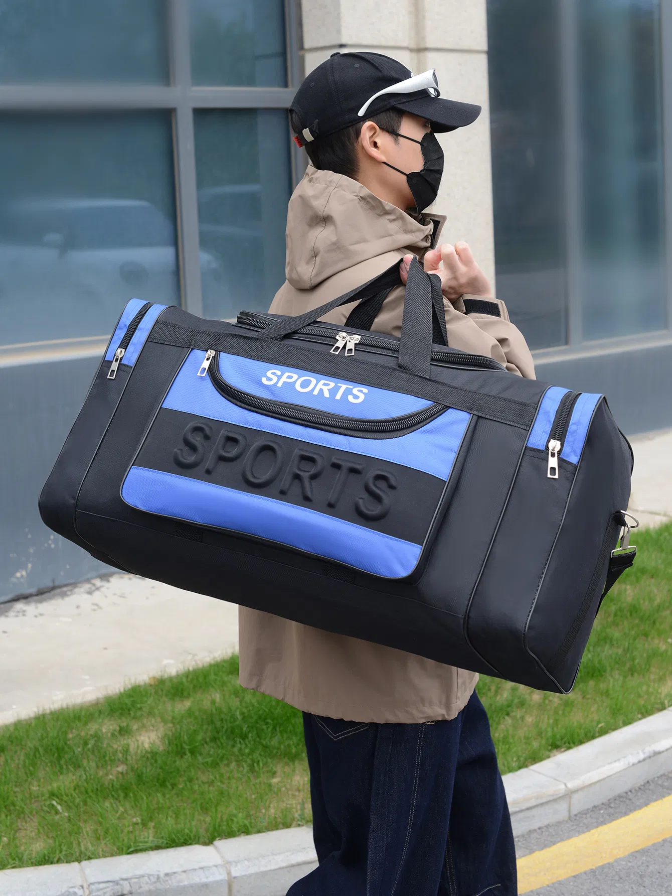 Spacious Sports & Travel Duffel — detail 9