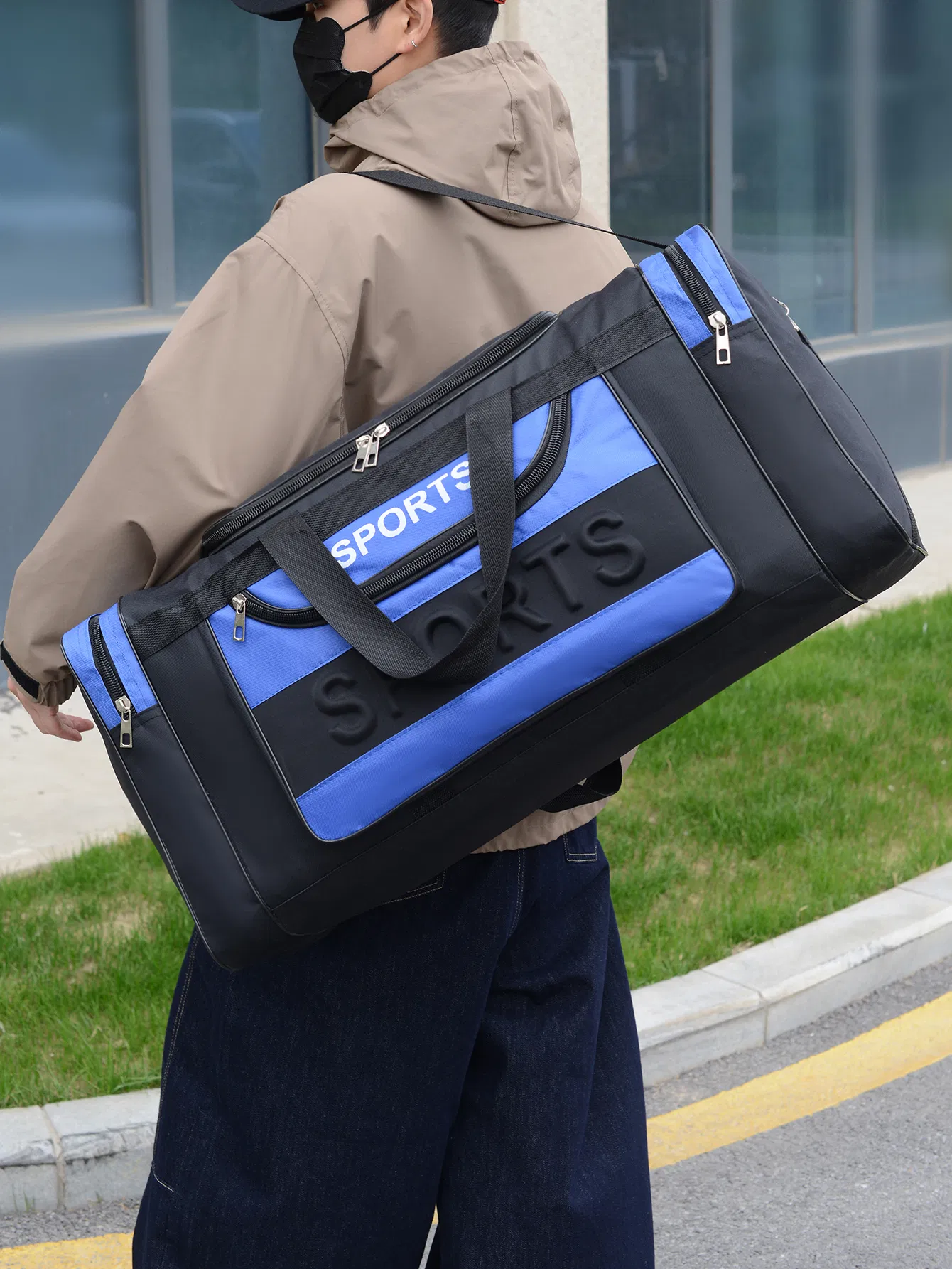 Spacious Sports & Travel Duffel — detail 10
