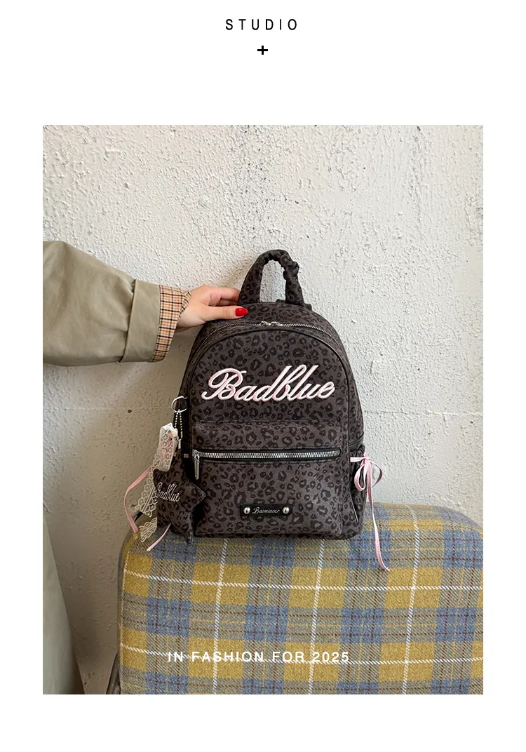 Leopard-Print Mini Backpack — detail 10