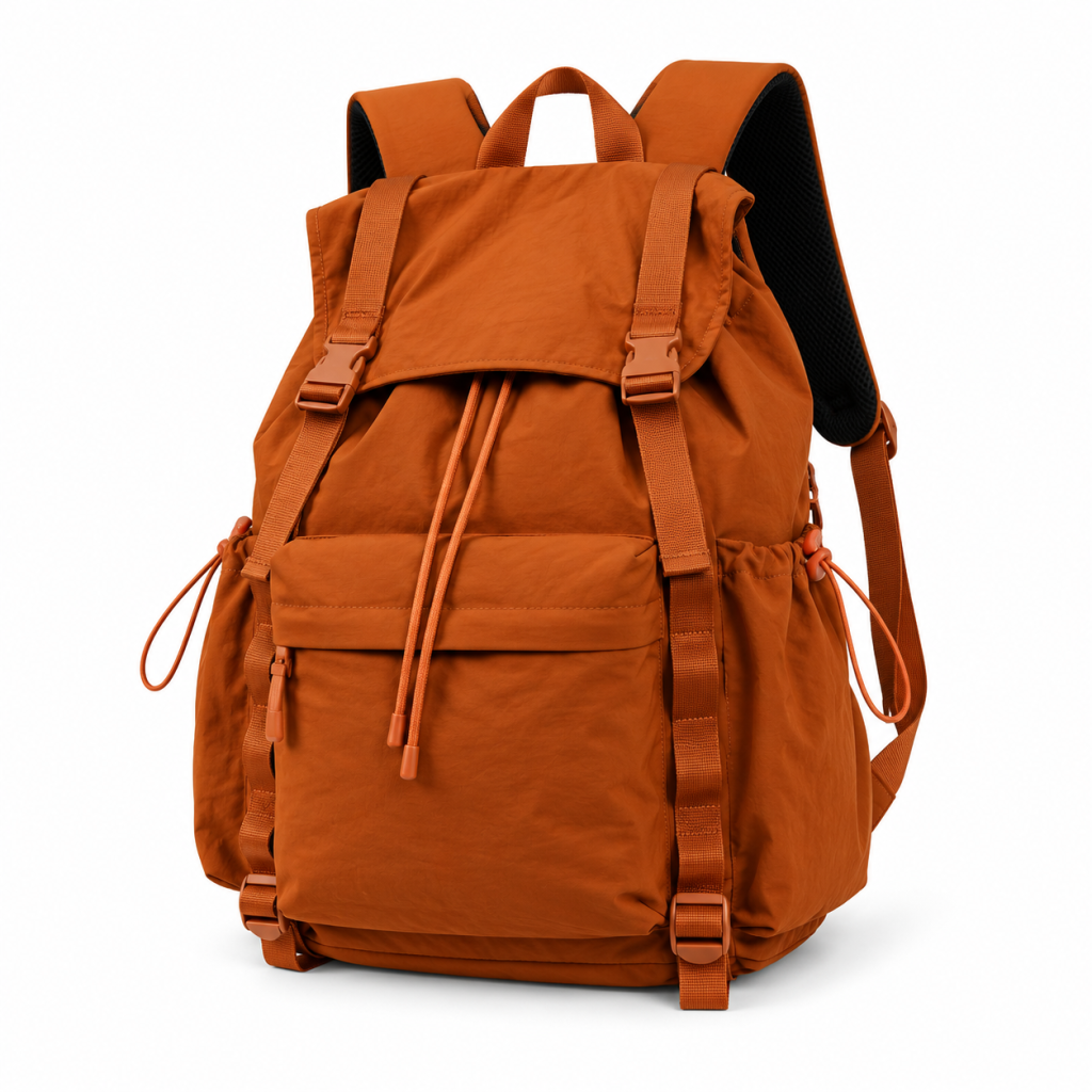 Multi-Pocket Flap-Top Outdoor Backpack